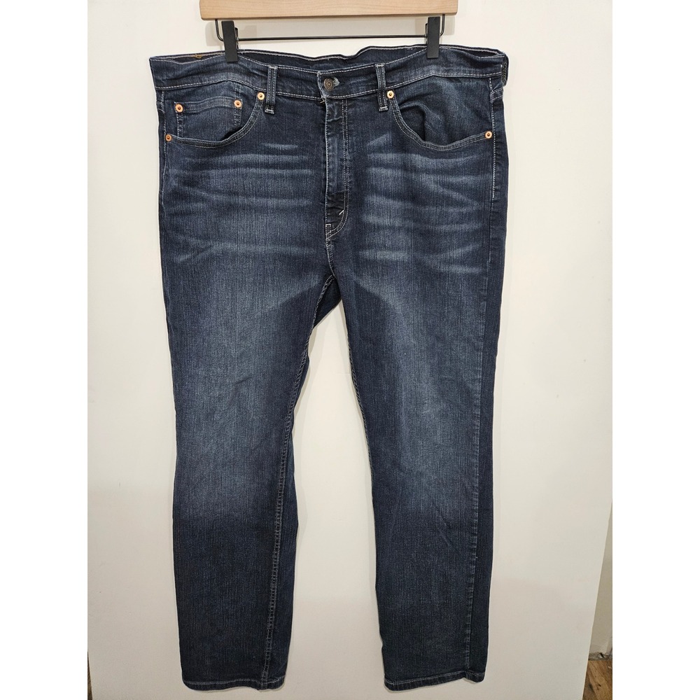 Levis 559 Relaxed‎ Straight Jeans Mens 38x34 Dark Wash Blue Denim Pants